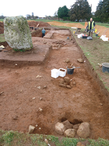 Alternative view of trench 1