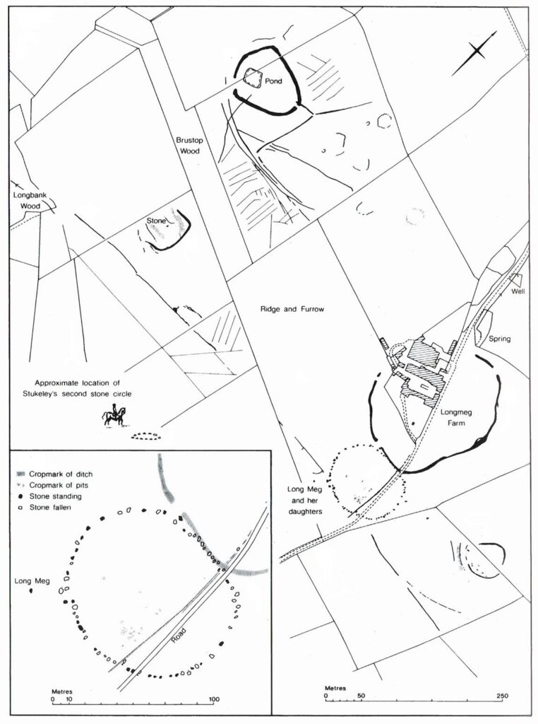 LM & environs - plan from Soffe & Clare 1988